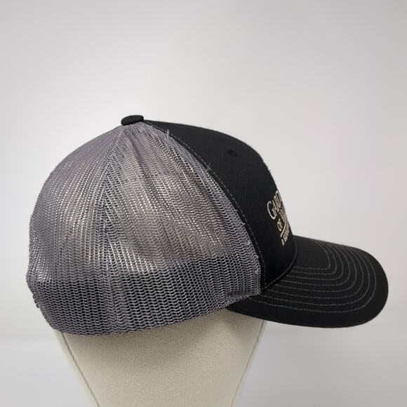 Garden Plaza Of Valley View Snapback Trucker Hat Black One Size Richardson - Picture 5 of 10